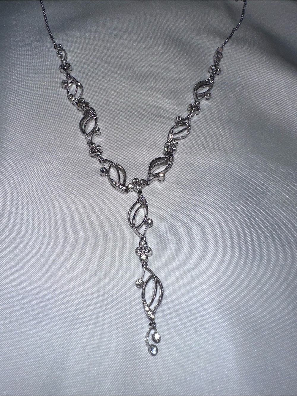 Givenchy Crystal Drop Necklace